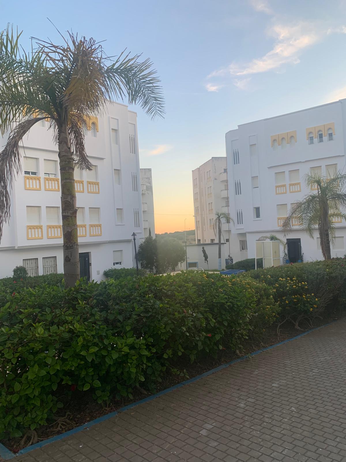 Green spaces and relaxation areas at Dar Salma Tangier